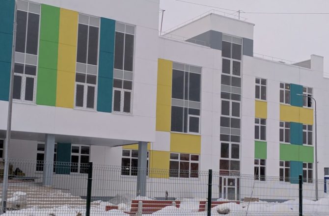 Новая соликамская гимназия восхитила журналистов, побывавших на стройке